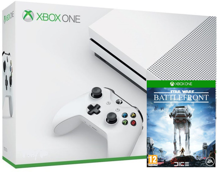 Xbox One S 500GB + Star Wars Battlefront