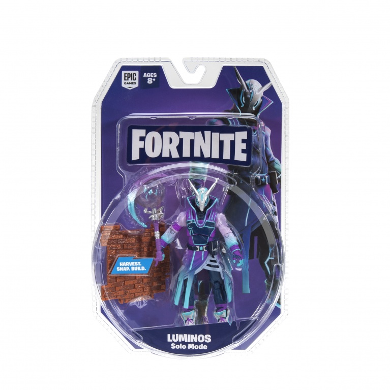 Коллекционная фигурка Jazwares Fortnite Solo Mode Luminos S4, 10 см