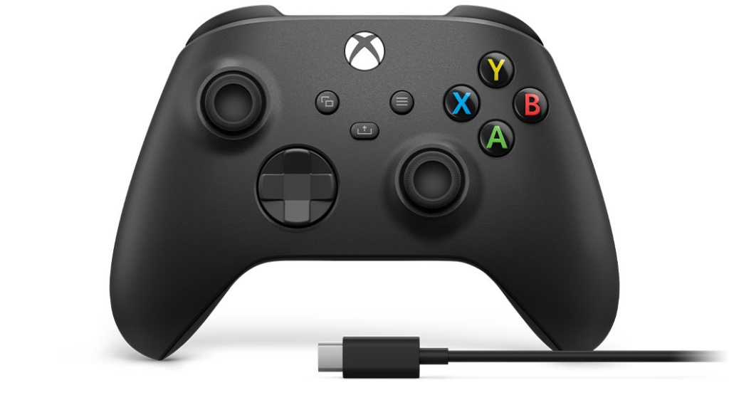Xbox Series X|S Wireless Controller + USB-C Cable - Black