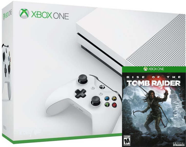 Xbox One S 1TB + Rise of the Tomb Raider