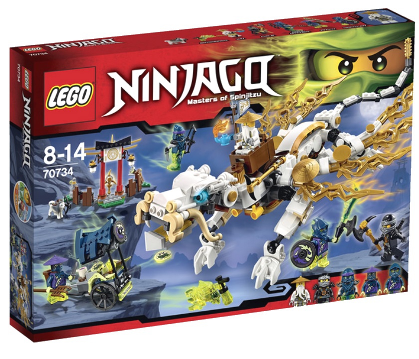 LEGO Ninjago Дракон Сенсея Ву (70734)