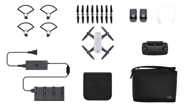 DJI Spark (White) Fly More Combo
