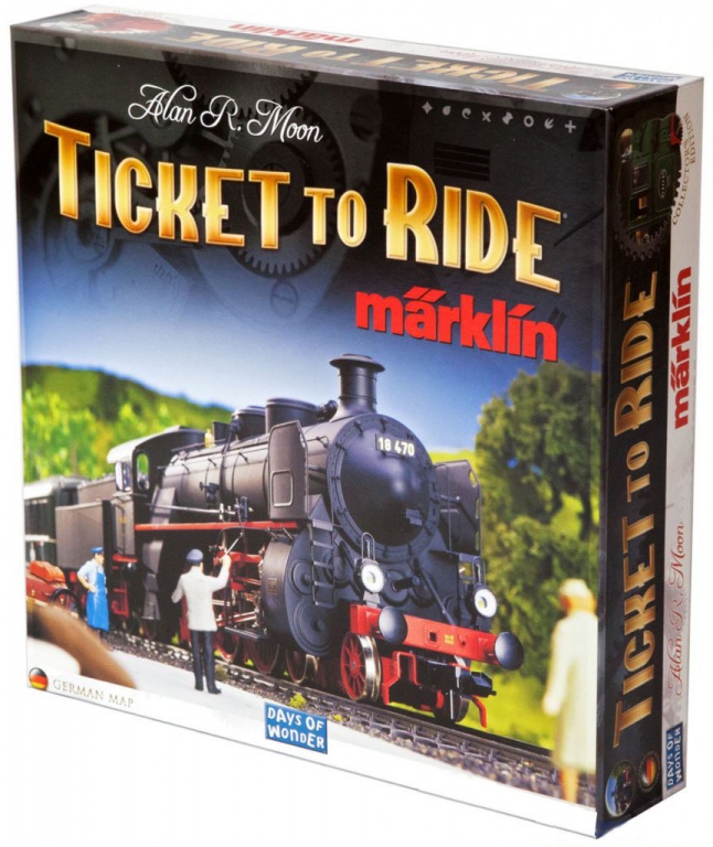 Ticket to Ride: Marklin Edition (карта Германии)