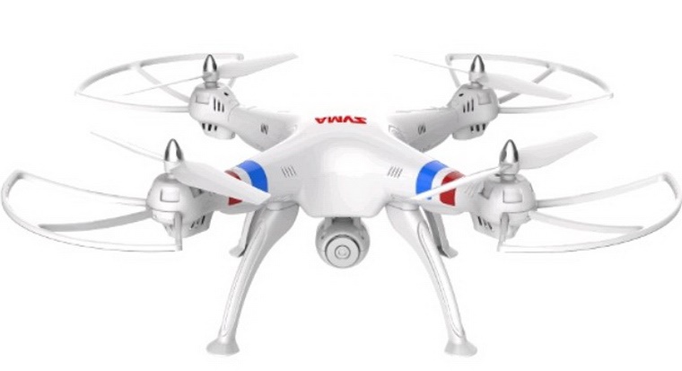 Syma X8W White с видеопередачей на телефон/планшет (61см)