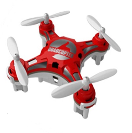 Мини квадрокоптер FQ777-124 Pocket Drone Red