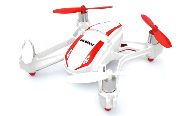 Квадрокоптер UDIRC NANO RX4 3-в-1 с HD камерой красный