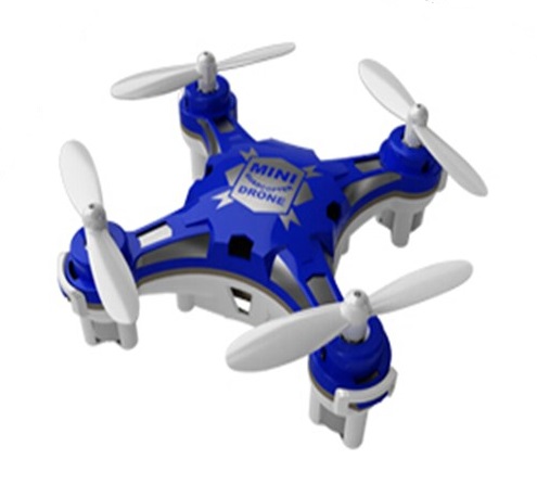 Мини квадрокоптер FQ777-124 Pocket Drone Blue