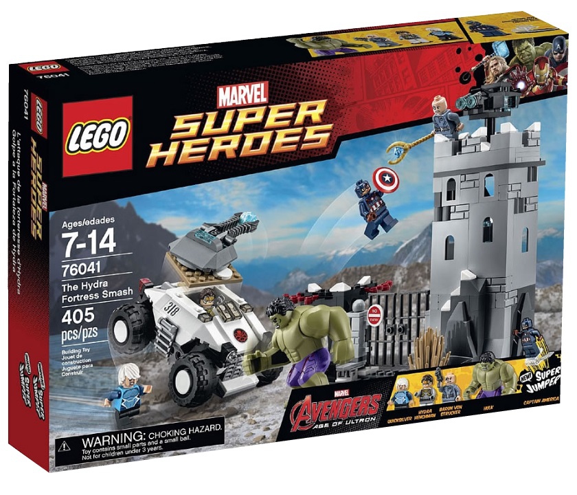 LEGO Super Heroes Ера Альтрона: Напад на фортецю Гідри (76041)