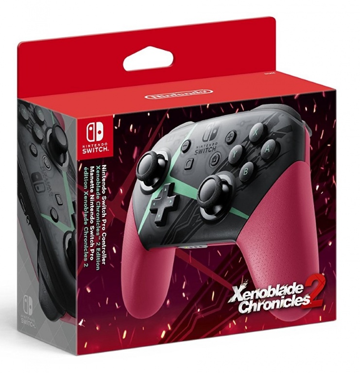 Контроллер Nintendo Switch Pro Controller Xenoblade Chronicles 2 Edition