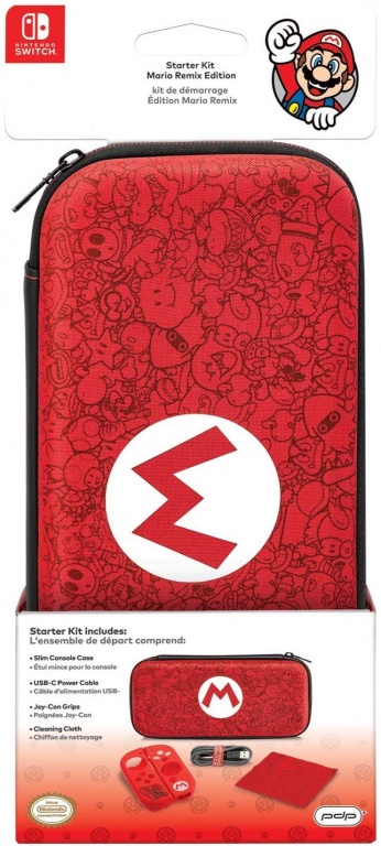 Nintendo Switch Starter Kit - Mario Remix Edition