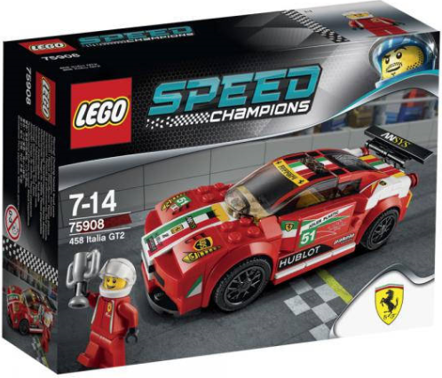 LEGO Speed Champions Феррари 458 Италия GT2 (75908)