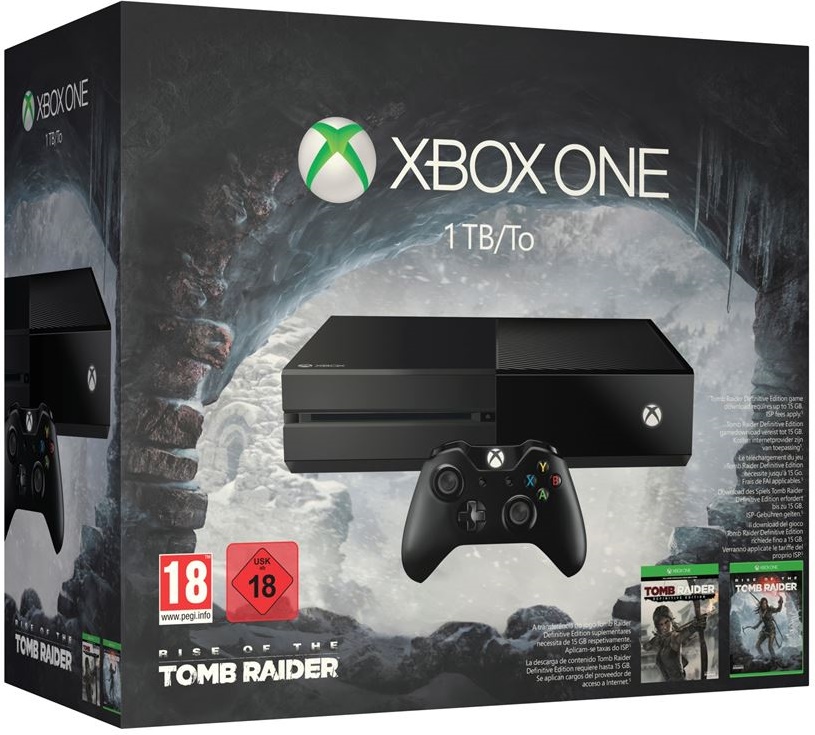 Xbox One 500GB + Rise of the Tomb Raider