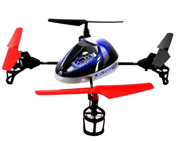 Квадрокоптер р/у 2.4Ghz WL Toys V949 UFO Force (синий)