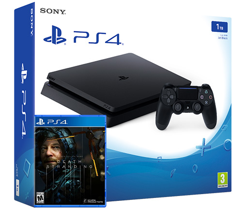 Sony Playstation 4 Slim 1TB + гра Death Stranding (PS4)