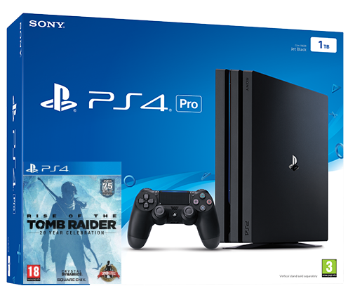 Sony Playstation 4 PRO 1TB + Rise of The Tomb Raider (PS4)