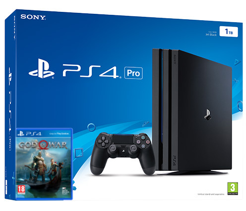 Sony Playstation 4 PRO 1TB + гра God Of War