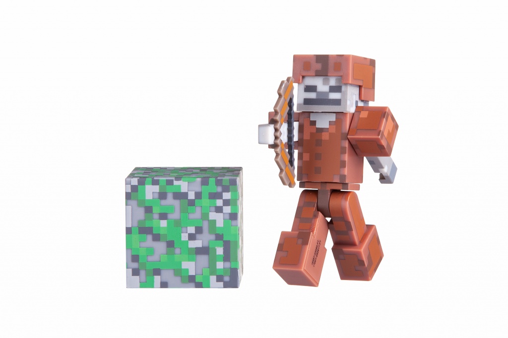 Коллекционная Minecraft Skeleton in Leather Armor серия 3