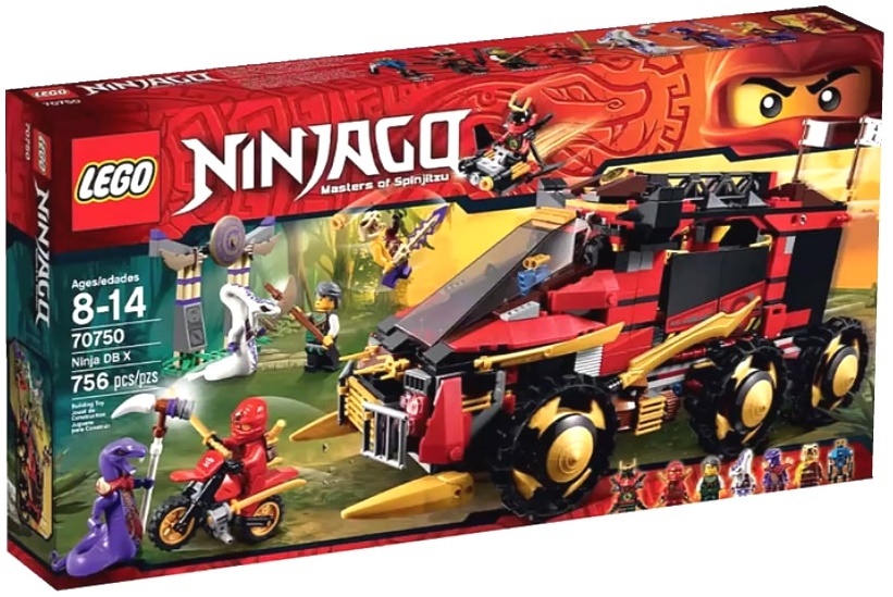 LEGO Ninjago Мобільна база Ніндзя (70750)