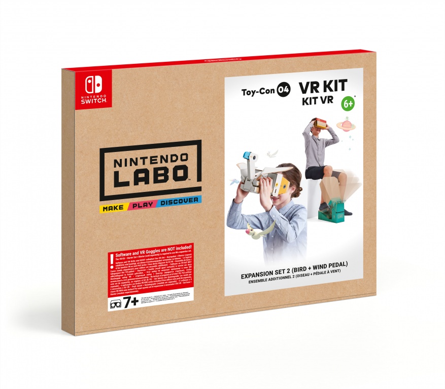 Nintendo Labo VR Kit expansion set 2 bird + wind pedal (Nintendo Switch)