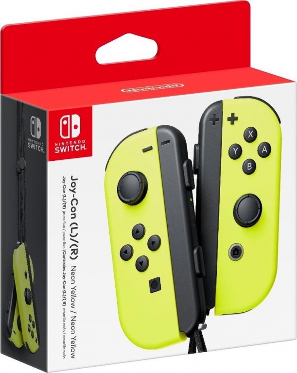 Геймпады Joy-Con Pair Neon Yellow