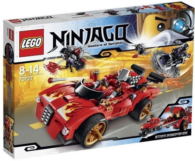 LEGO Ninjago X-1 Заряджаюча ніндзя машина (70727)