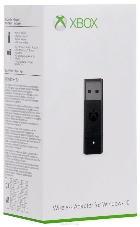 Microsoft XBOX One Wireless Controller Adapter PC