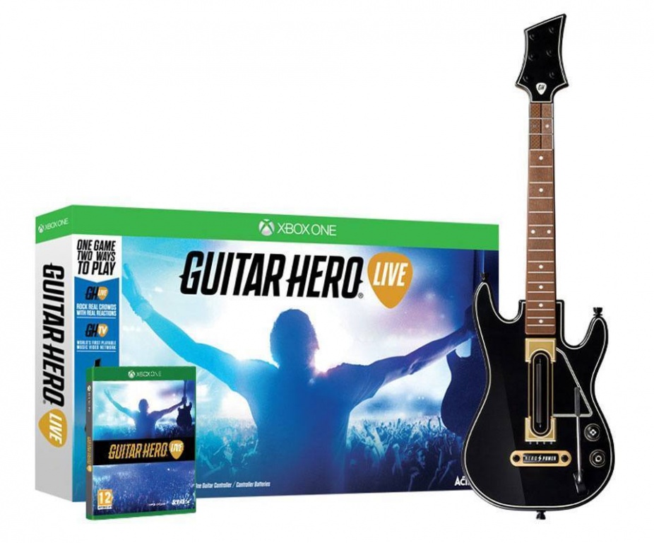 Guitar Hero Live + гитара (Xbox One)