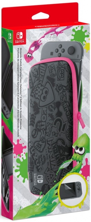 Чохол для Nintendo Switch Splatoon Edition + защитная пленка на экран
