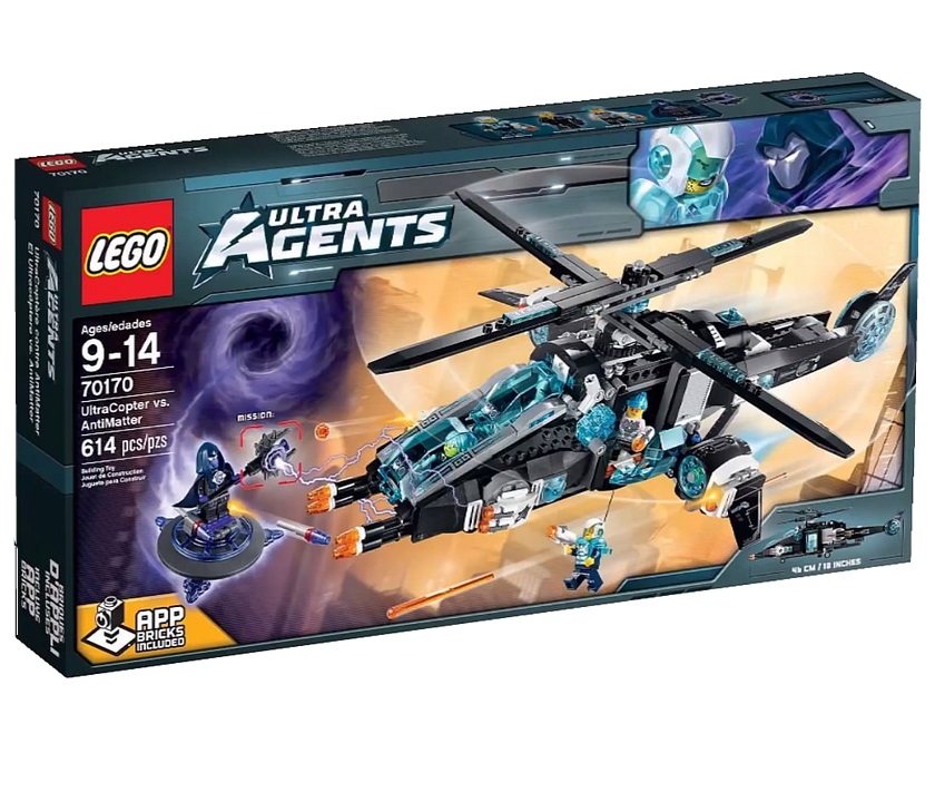 LEGO Ultra Agents Ультрагелікоптер проти Антиматерії (70170)