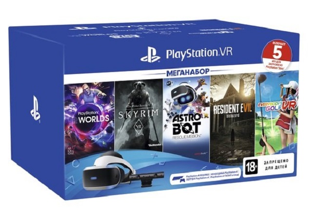 PlayStation VR Mega Pack (5 игр у комплекті)