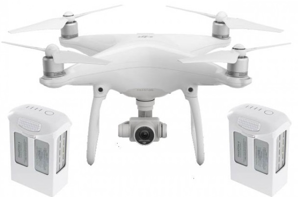 DJI Phantom 4 + 2 дополнительных аккумулятора