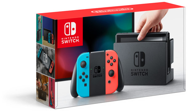 Nintendo Switch Neon Blue / Red