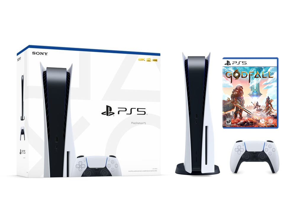 Sony PlayStation 5 SSD 825GB + Godfall (PS5)