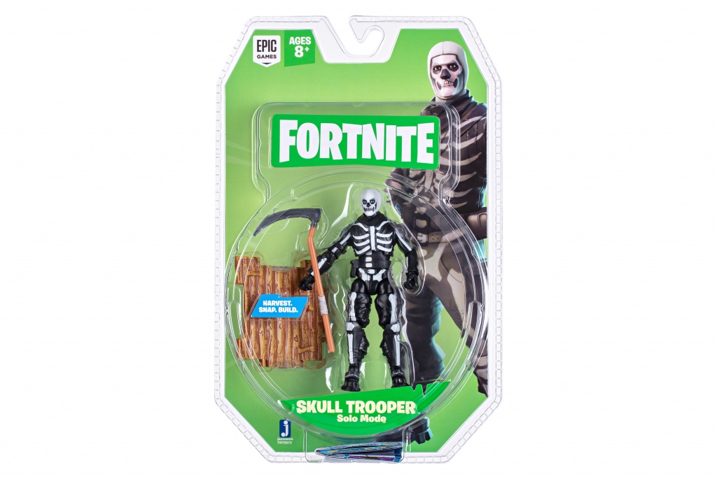 Коллекционная фигурка Jazwares Fortnite Solo Mode Skull Trooper, 10 см