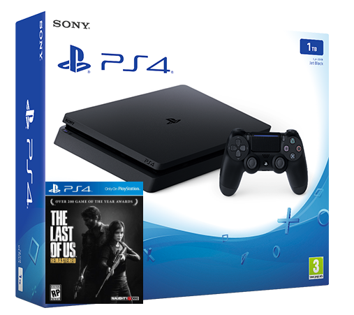 Sony Playstation 4 Slim 1TB + гра The Last of Us