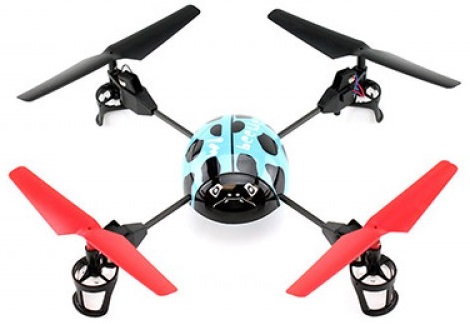Квадрокоптер WL Toys Beetle V929 (синий)