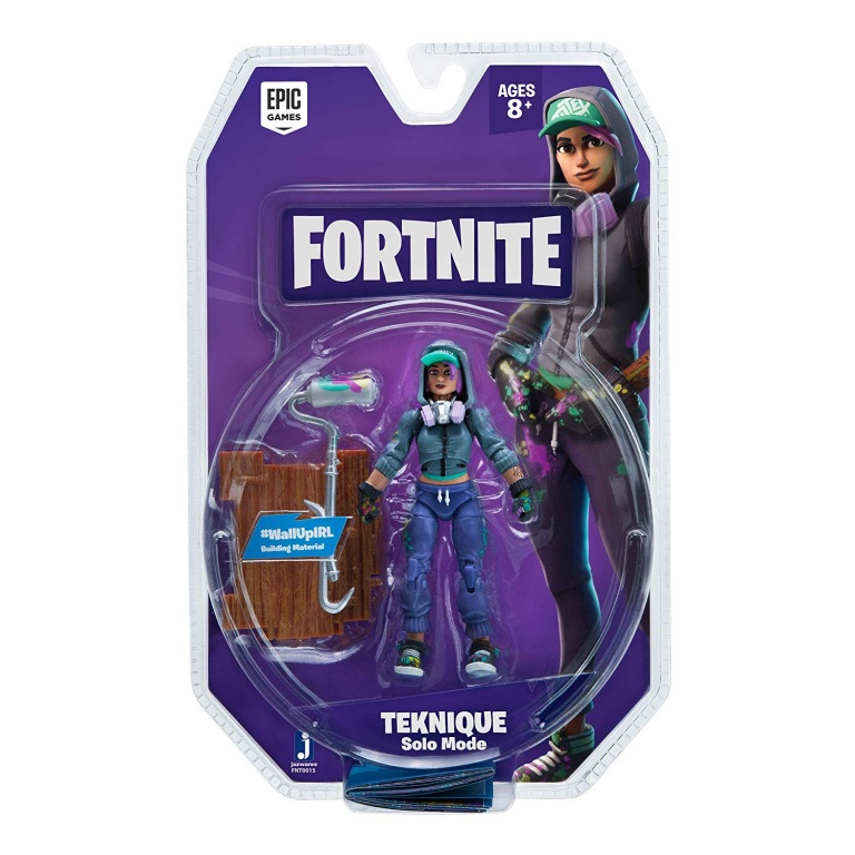 Коллекционная фигурка Jazwares Fortnite Solo Mode Teknique, 10 см