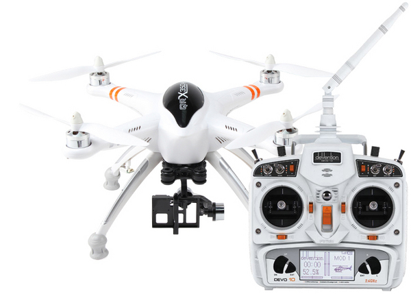 Квадрокоптер Walkera QR X350 Pro с FPV, пультом DEVO10 и подвесом G-2D