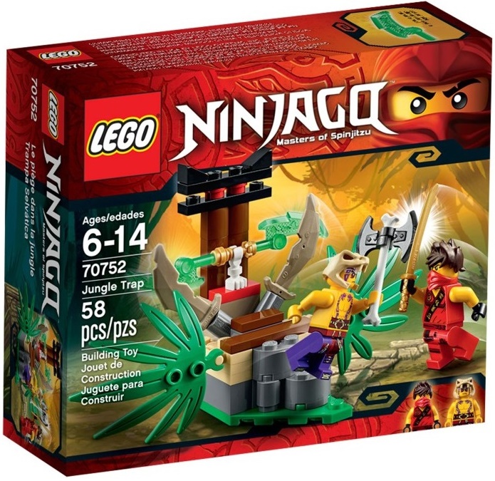 LEGO Ninjago Пастка в джунглях (70752)