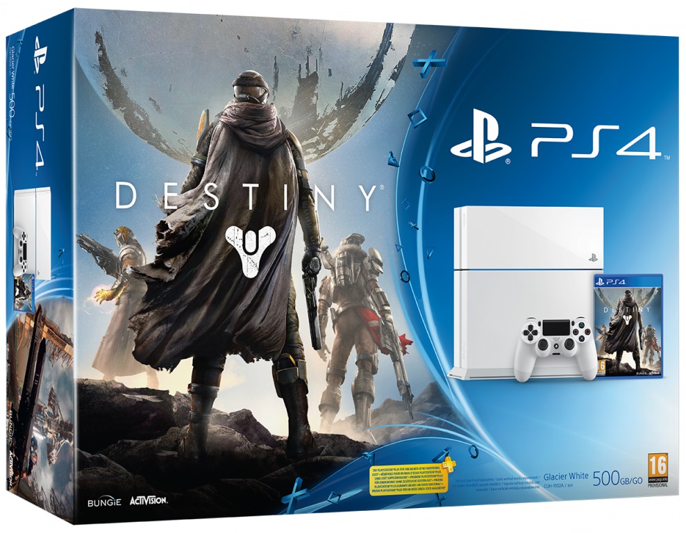Sony PlayStation 4 White + гра Destiny