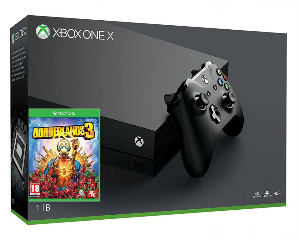 Xbox One X 1TB + гра Borderlands 3 (Xbox one)