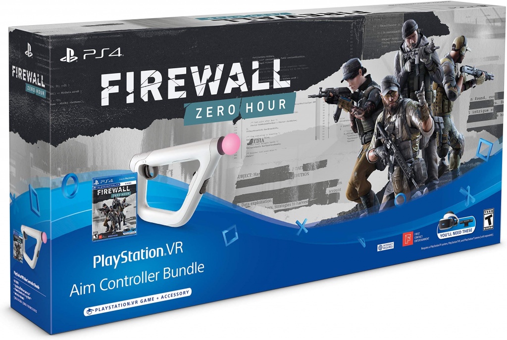 Sony PlayStation VR Aim Controller + Firewall Zero Hour (PS VR)