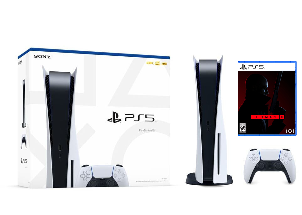 Sony PlayStation 5 SSD 825GB + Hitman 3 (PS5)