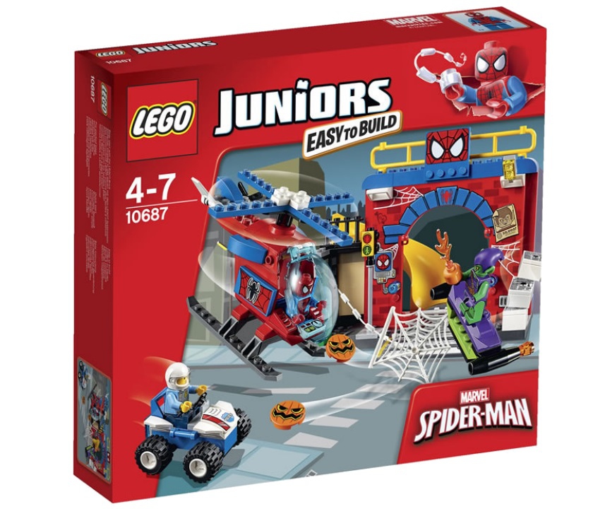 LEGO Juniors Сховище Людини-павука (10687)