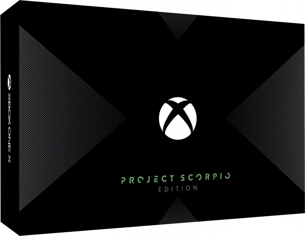 Xbox One X Project Scorpio Edition - Витринный вариант (Гарантия 18 месяцев)