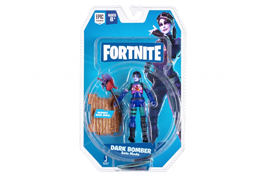 Коллекционная фигурка Jazwares Fortnite Solo Mode Dark Bomber, 10 см
