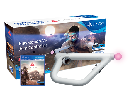 PS VR Aim Controller + Farpoint (PS VR)