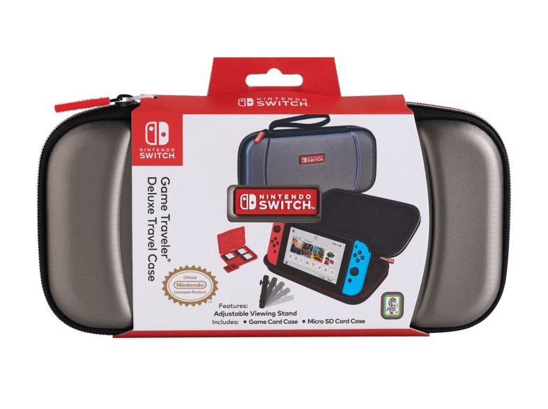Чохол для Nintendo Switch Game Traveler Deluxe Travel Case Silver