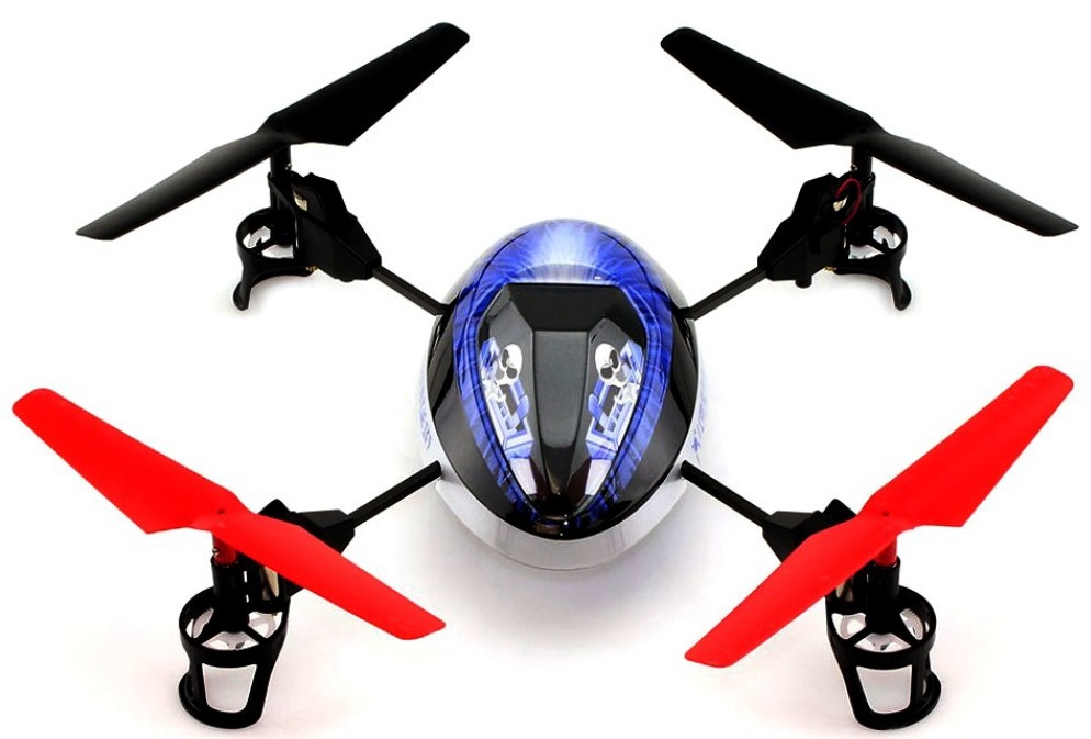 Квадрокоптер WL Toys UFO Force (синий)