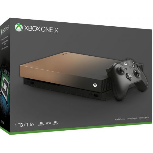 Xbox One X Gold Rush Edition